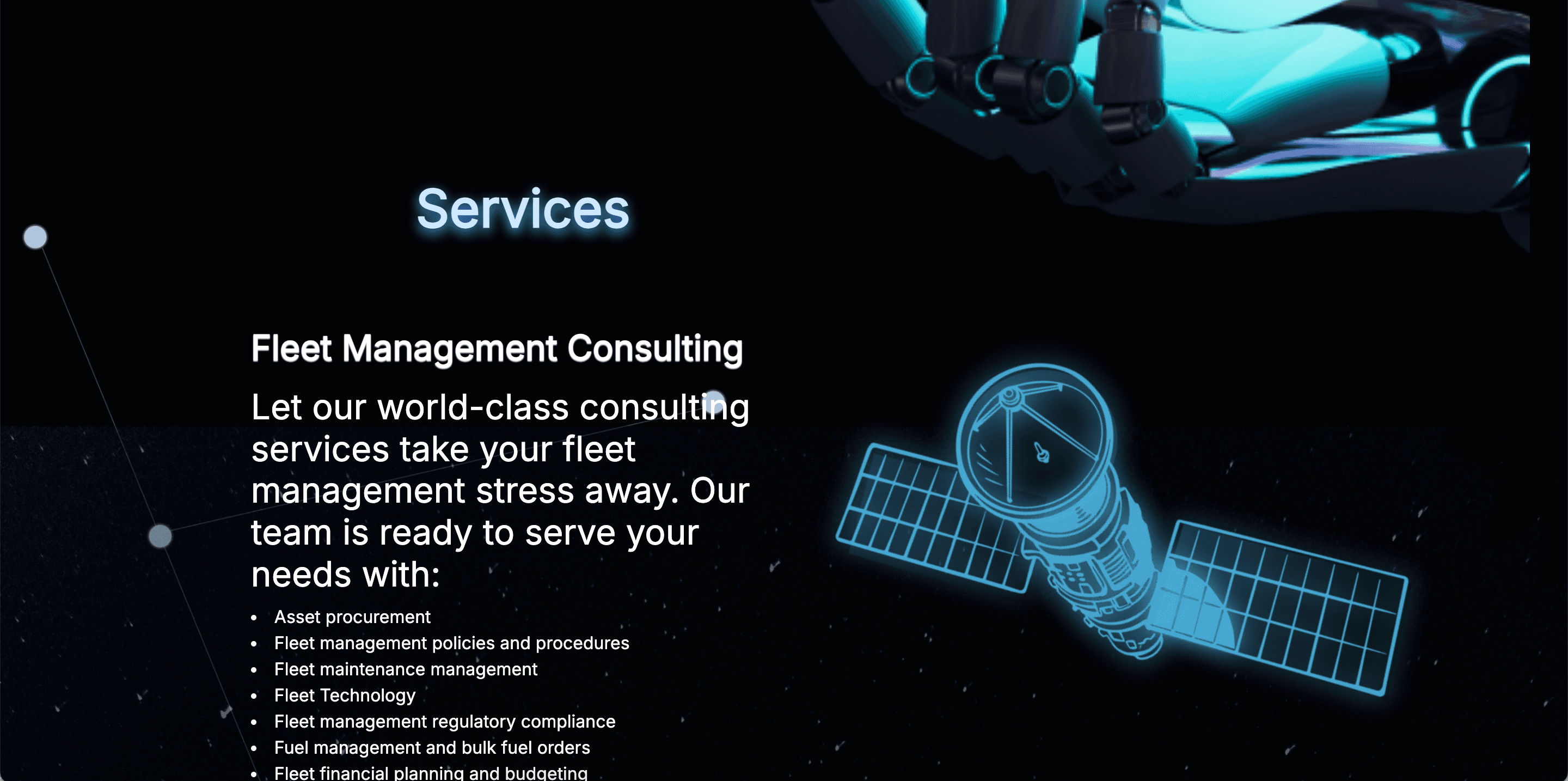 SkyIT services page